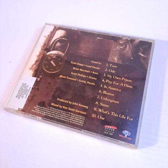 Creed - my own prison - CD with vintage  ticket stub - Picture 3 of 6